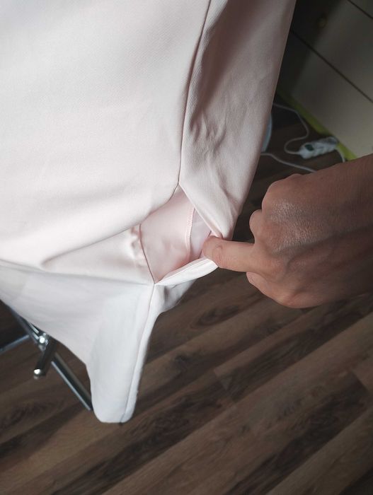 Sukienka pudrowy róż