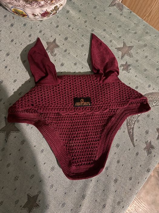 Nauszniki kentucky velvet fuksja