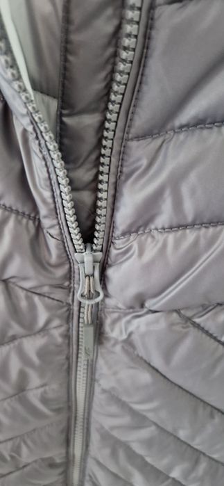 Kurtka pikowana długa płaszcz przejściowa 4F