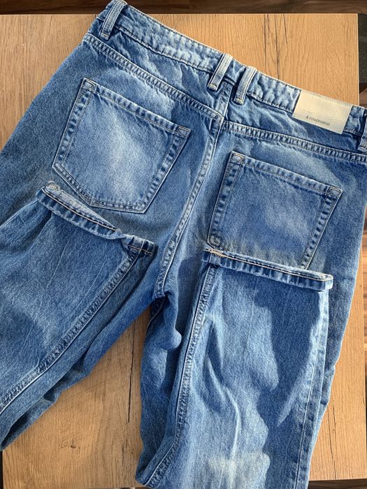 Jeansy Stradivarius mom fit rozmiar 40