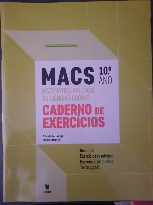 Vendo vários  cadernos de atividades 10 ano