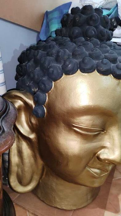 Cabeça de buda tamanho xxxl