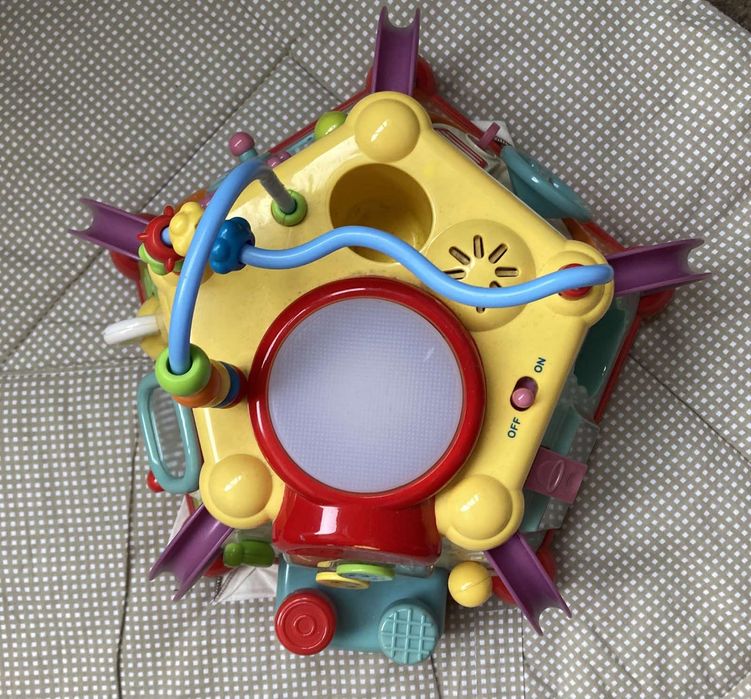 Детский Бизикуб, мультибокс  интерактивный