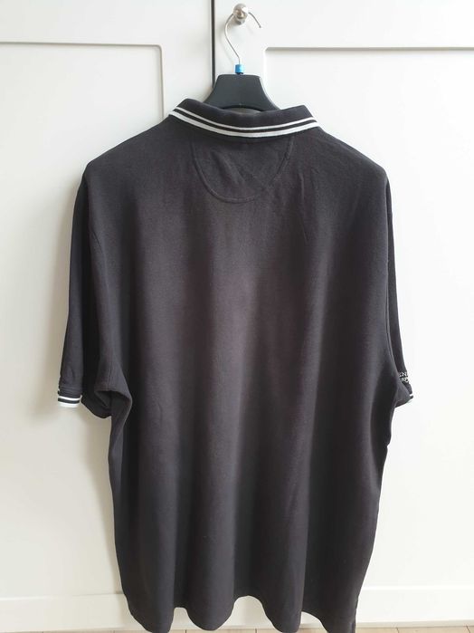 Czarna koszulka polo t-shirt 3XL Glenmuir