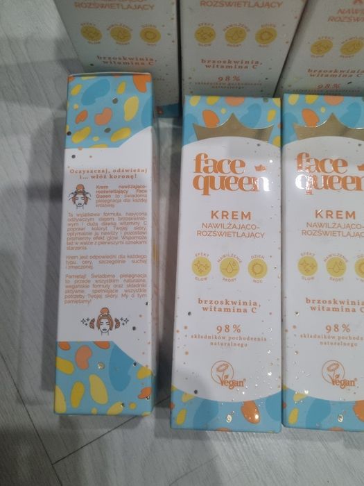 Krem Face Queen Odżywczy Nawilżająco-rozświetlający