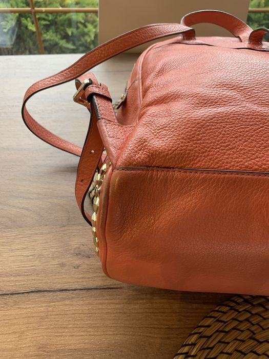 Skorzany plecak Michael Kors