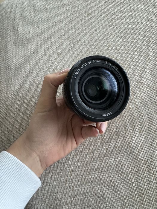 Objectiva canon 35mm