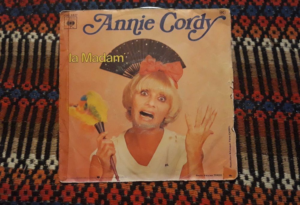 Annie Cordy - Madam' - single vinil - portes incluídos