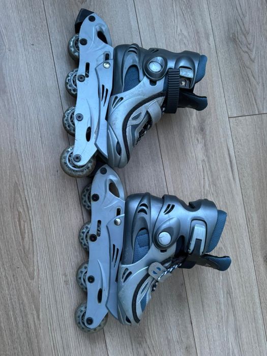 Роликові ковзани ACTION, 34-37  розмір, регульовані. Ролики дитячі.