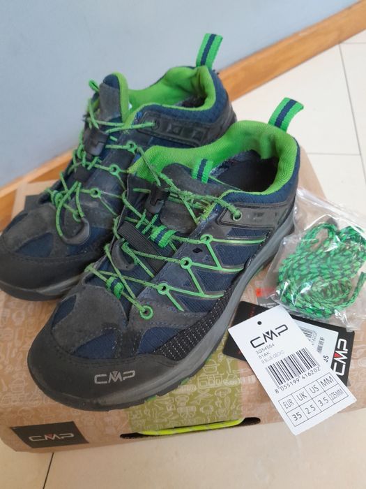 Buty cmp wodoodporne 35 trekkingowe