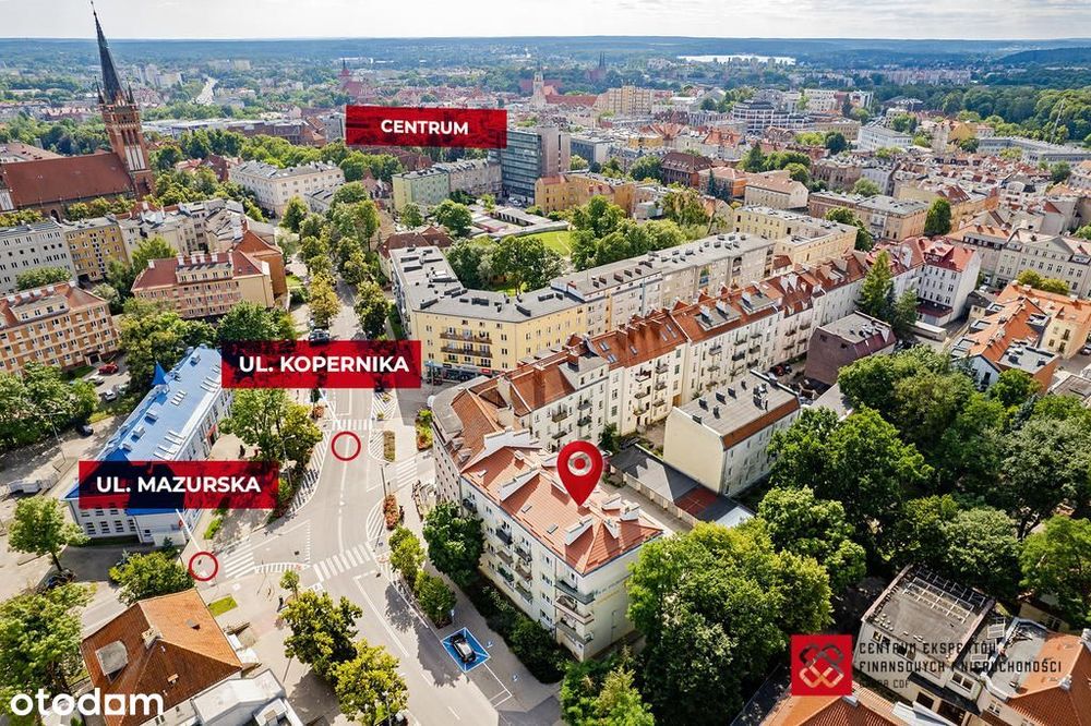 2 pokoje, Kopernika 12B, Olsztyn