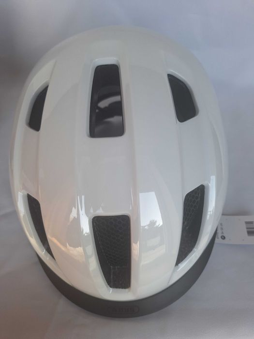 Kask rowerowy Abus Urban Purl-y Shiny White M 54-58cm