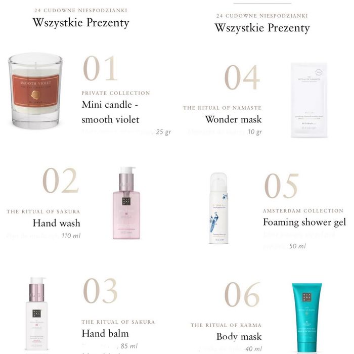 Адвент календар 2024-2025 Rituals Classic