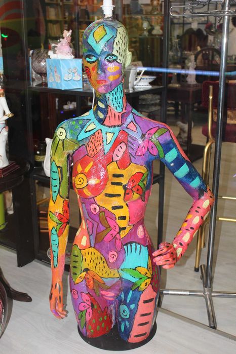 Original busto candeeiro (115cm)