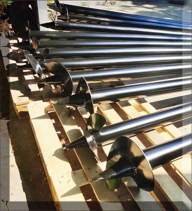 Сваї багатовиткові,одновиткові,свая однолопастная,геошуруп.