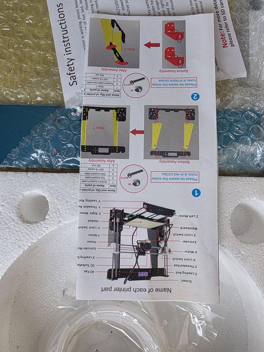Drukarka 3D DIY – Zestaw do składania