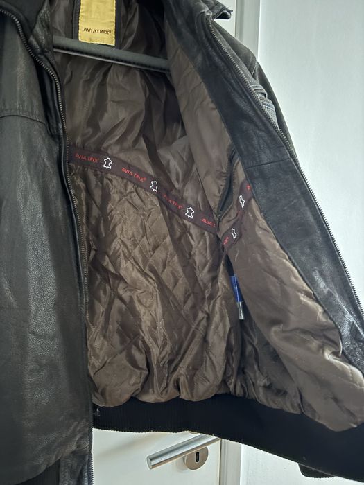 Casaco de pele, castanho