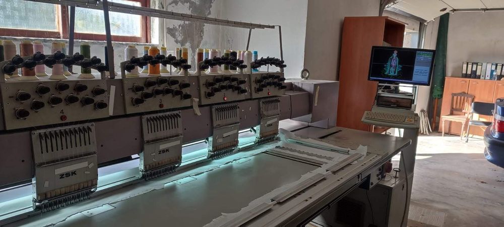 Maquinas de bordar ZSK x2 + Maquina de amostras ZSK x1
