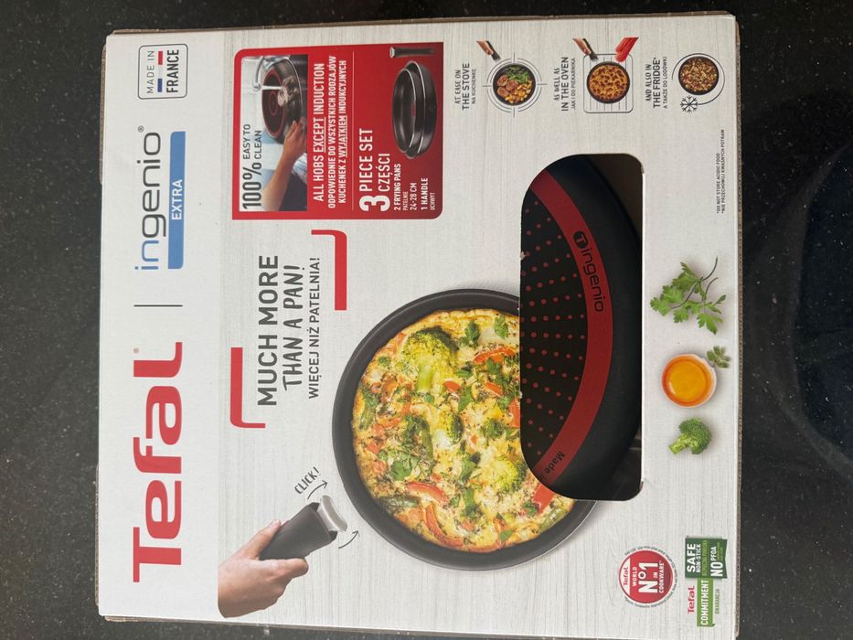 Patelnie Tefal z odłączaną rączką
