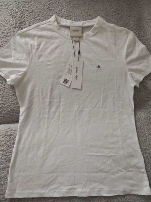 T-shirt damski koszulka XS Calvin Klein