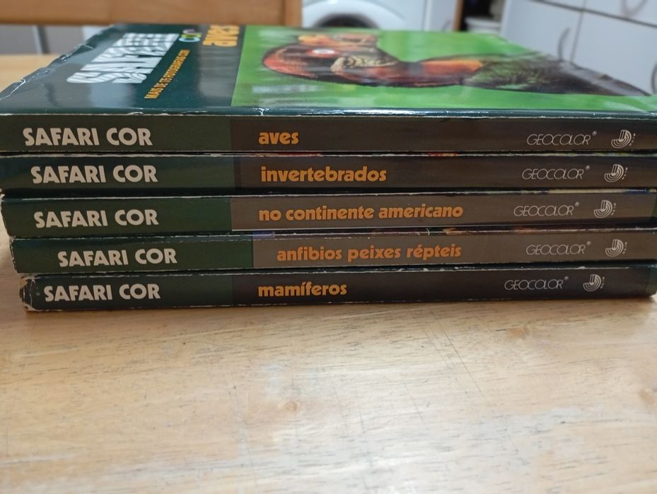 Coleção de livros Safari Cor