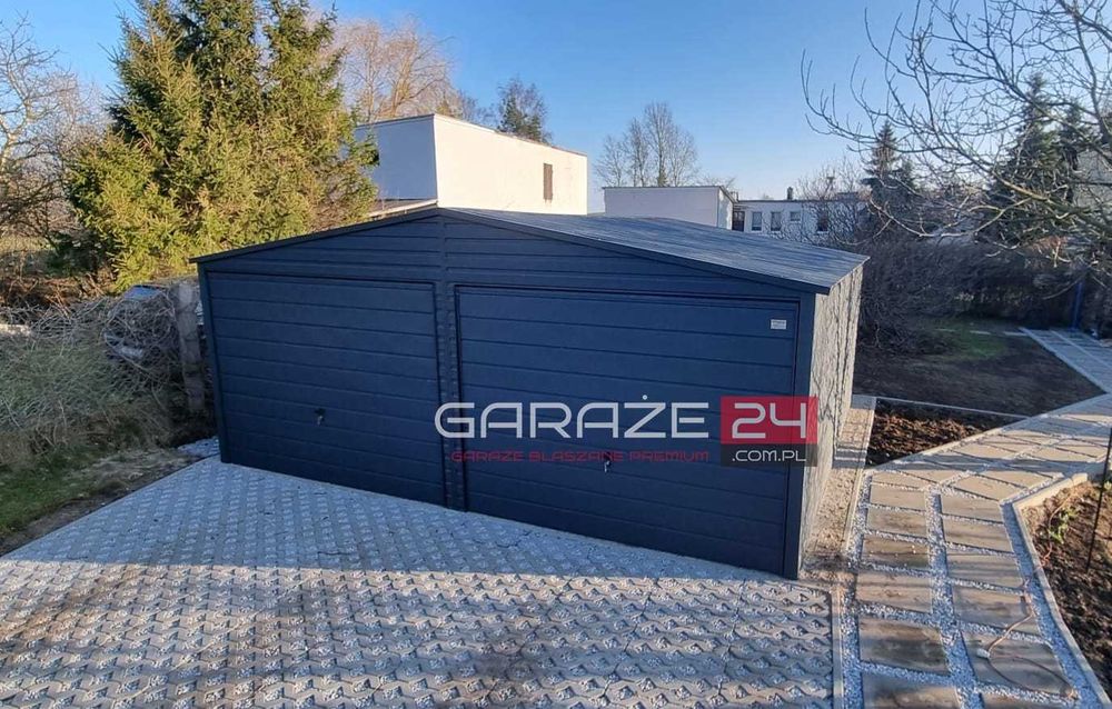 Garaż blaszany PREMIUM 6x5,80m*jakość*profil*całe ŚWIĘTOKRZYSKIE*