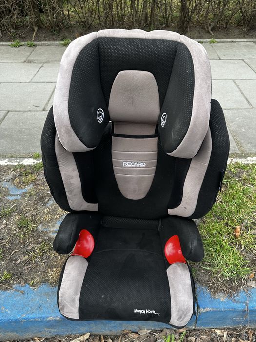 Fotelik Recaro Monza szaro-czarny