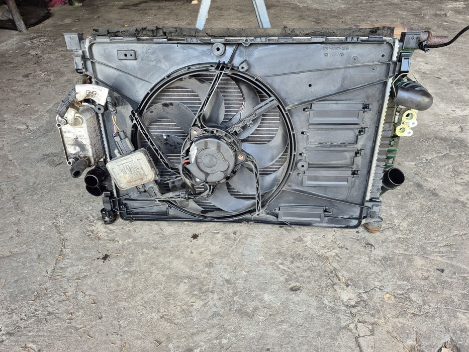 CHŁODNICE WENTYLATOR Ford Mondeo MK4 lift 2.0 tdci