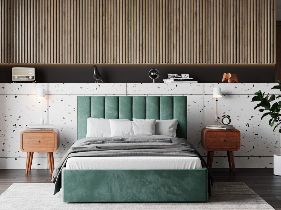 Łóżko korpusowe z pojemnikiem prosto od producenta