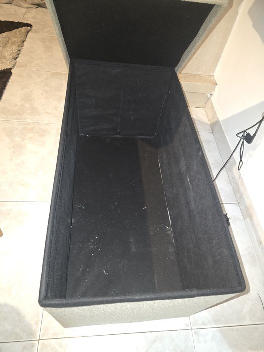 Pufe baú de arrumação