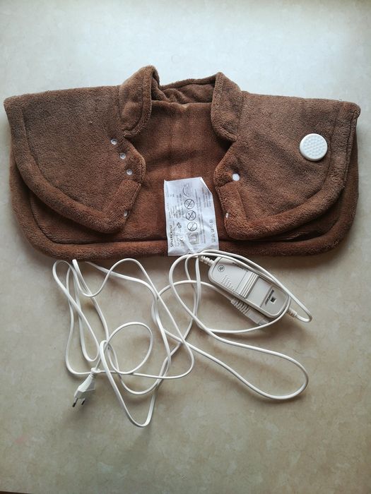 Almofada de calor para o ombro, poncho de calor com 6 níveis de temper