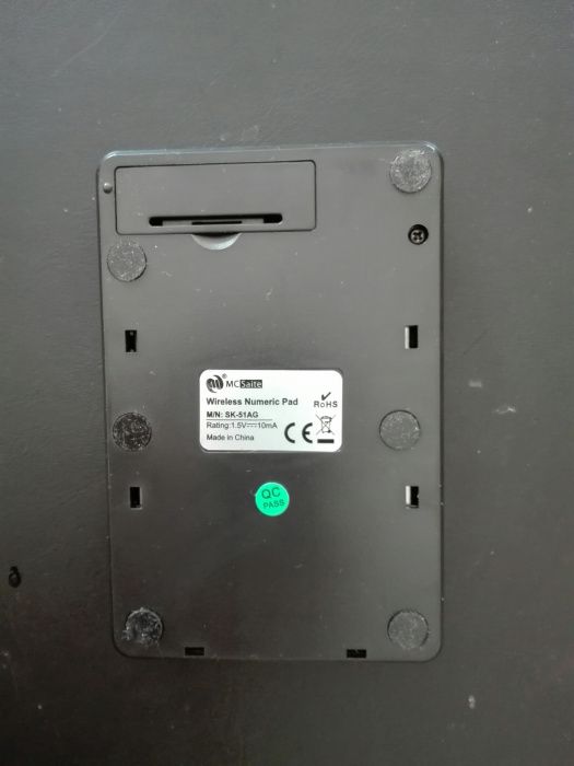 Teclado numérico bluetooth