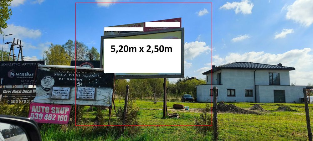 Billboard, tablica reklamowa pod billboard konstrukcja