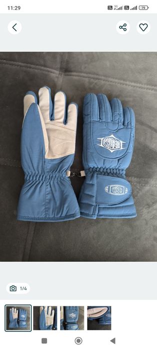 Nowe rękawice zimowe wodoodporne rozmiar S