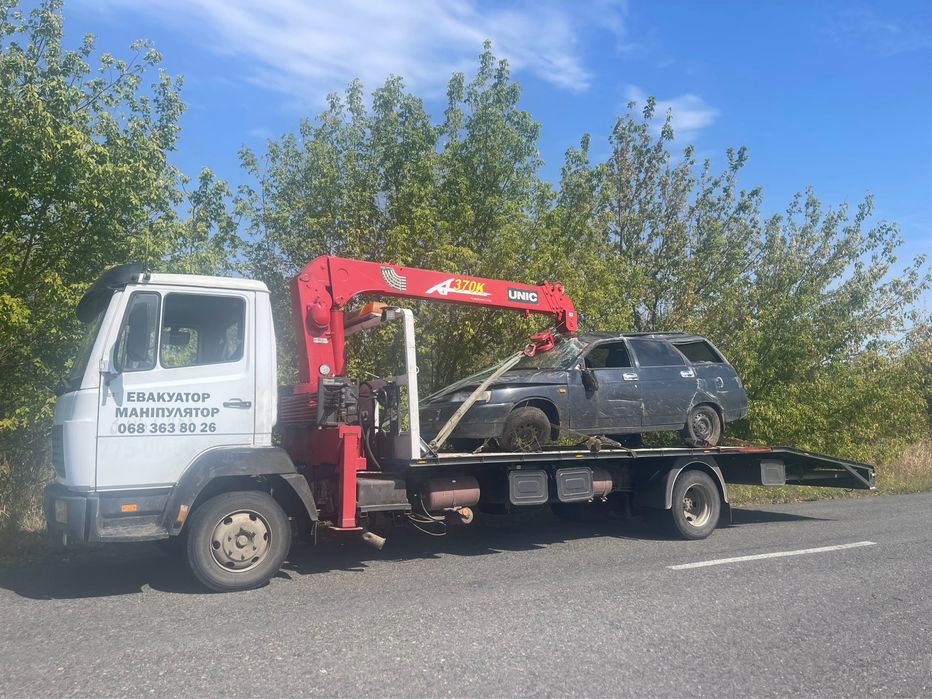 Маніпулятор евакуатор  автовишка. Послуги маніпулятора евакуатора