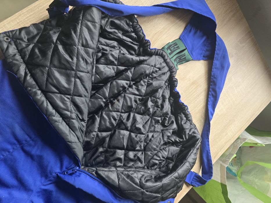 Spodnie kombinezon ocieplany XL