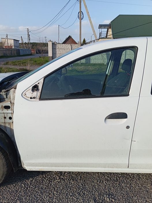 Разборка Renault Logan 2 2013-2020г 1.2 бензин D4F белый цвет OV369