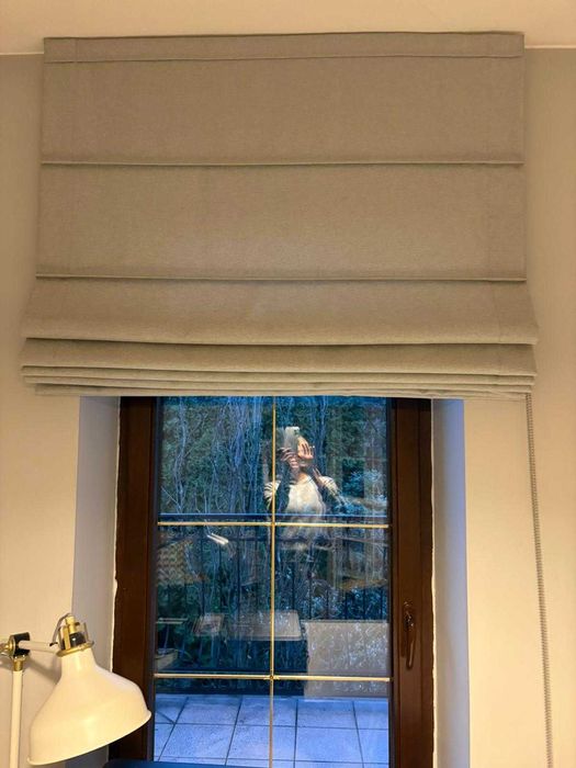 roleta rzymska jasnoszara używana