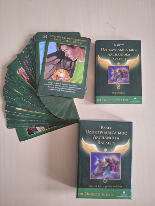 Doreen Virtue Karty Uzdrawiająca moc Archanioła Rafaela