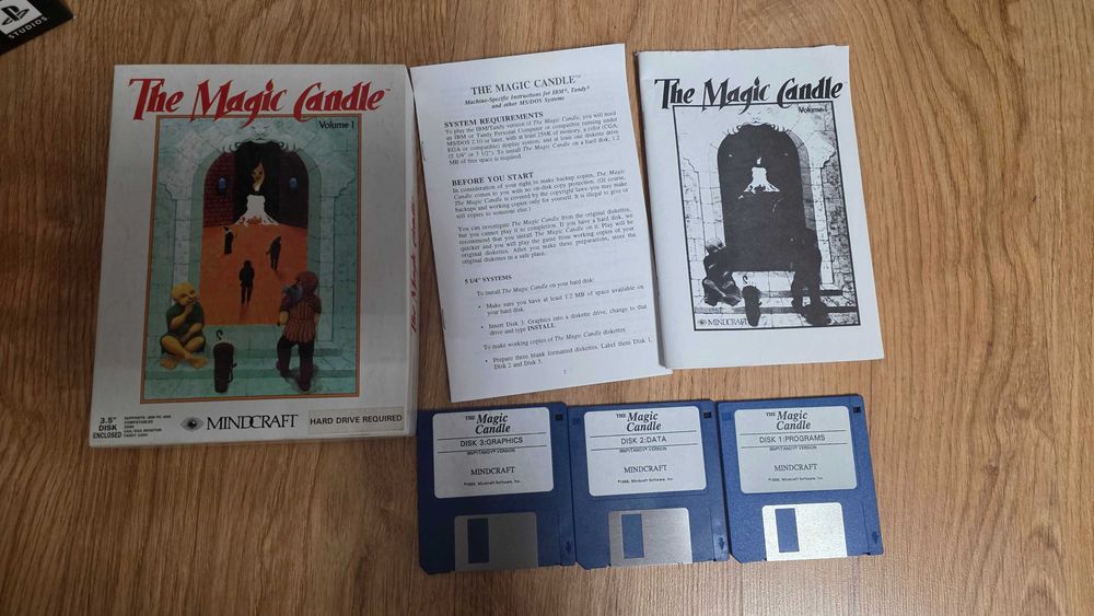 PC The magic candle wydanie premierow