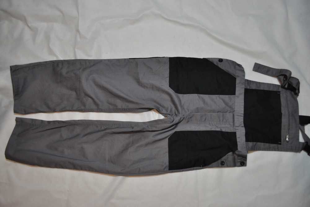 WORKWEAR S męskie spodnie ogrodniczki bojówki kieszenie r1v  TOCSAM