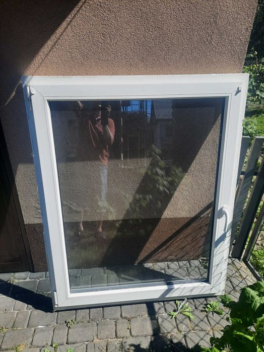 Okno pvc białe Okno Plast 116.5 x 146.5