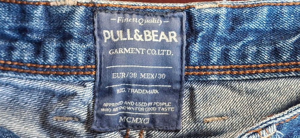 Calções Corsários de Ganga Pull & Bear 38