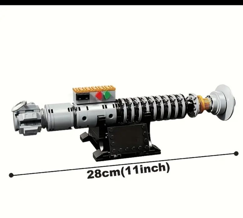Blocos Construção Sabre Star Wars, tipo lego
