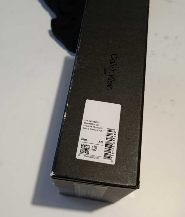 Calvin Klein 3-pack bokserki z kolekcji "Black"(nowe)