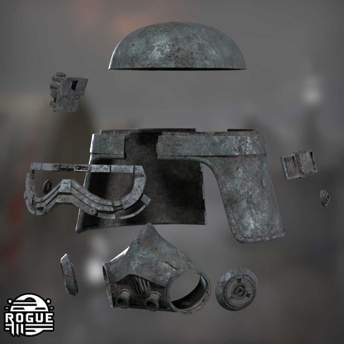 Hełm Mud Trooper - Gwiezdne Wojny 1:1