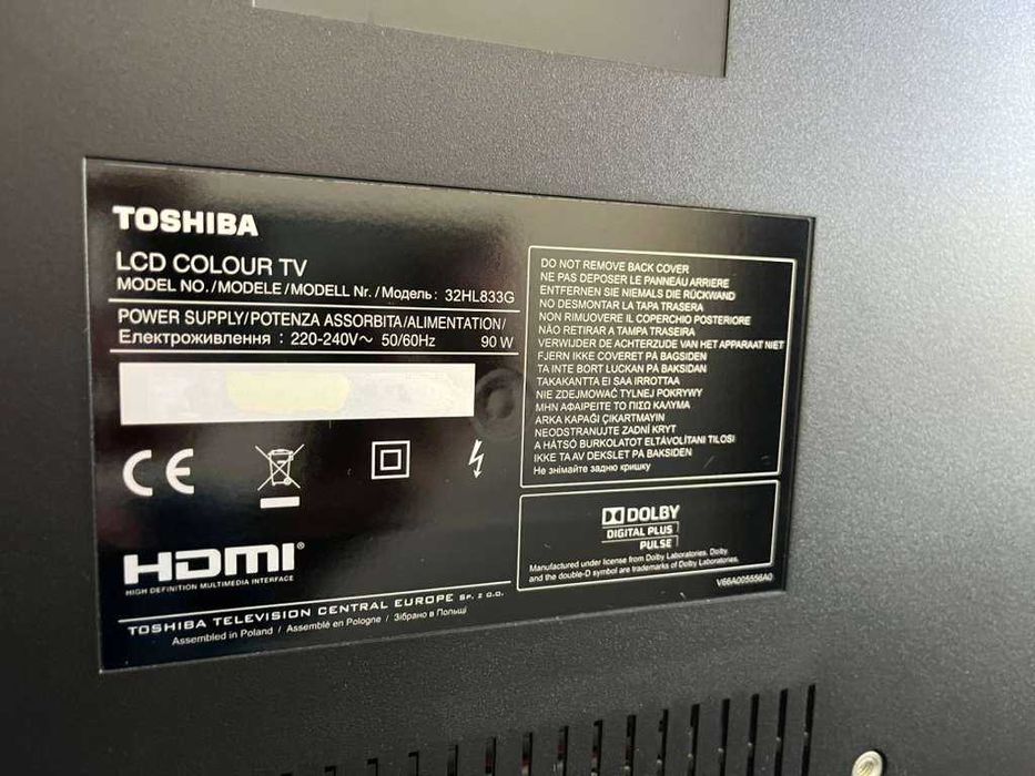 Televisão Toshiba 1080p