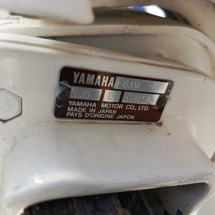 Silnik zaburtowy YAMAHA 8KM Stopa L 4-suw rumpel