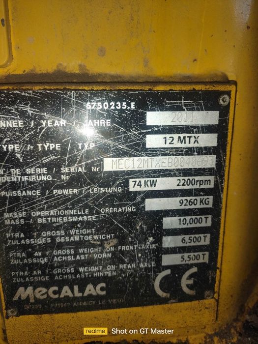 Mecalac 12MTX koparka kołowa