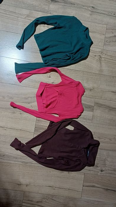 3 topy Sinsay rozm. XS